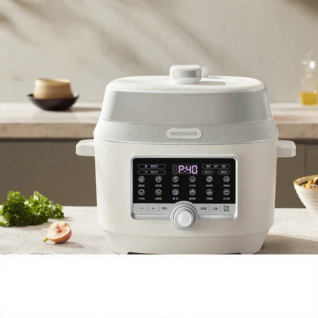 หม้ออัดแรงดันไฟฟ้า 5L พร้อมหม้อในคู่