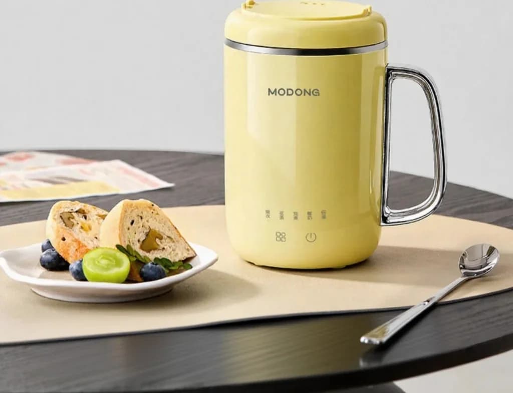 หม้อหุงโจ๊กไฟฟ้ามินิ 1L ควบคุมแบบสัมผัส 220V