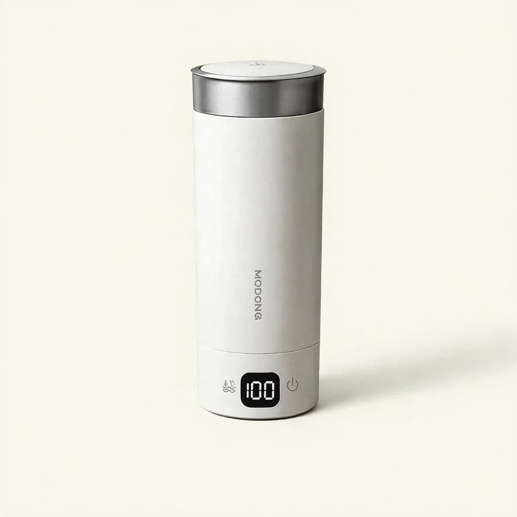 แก้วต้มน้ำไฟฟ้าพกพา 350ml สแตนเลส 316L
