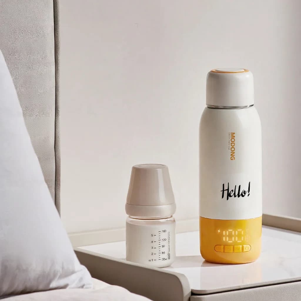 แก้วต้มนมผงเด็กพกพา 550ml Ultra แบบเสียบปลั๊กต้ม + อุ่นไร้สาย