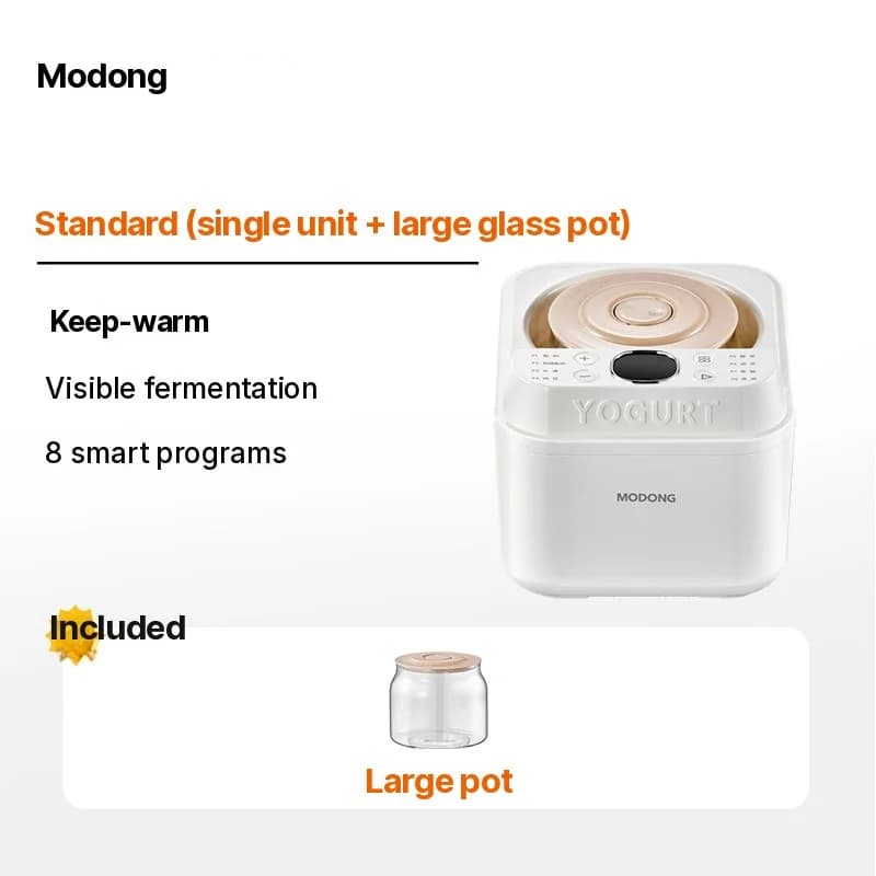 เครื่องทำโยเกิร์ตและเครื่องหมักอัตโนมัติ 500-1000ml 220V