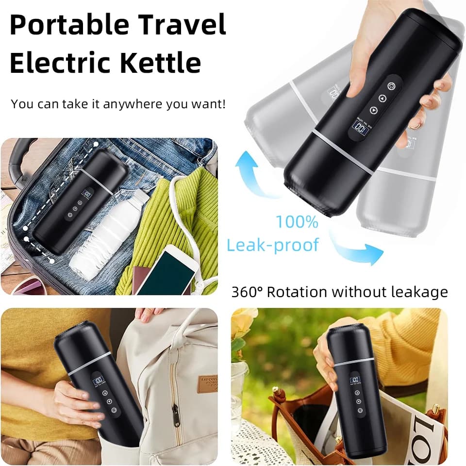 แก้วอุ่นน้ำในรถ 12V/24V 500ml
