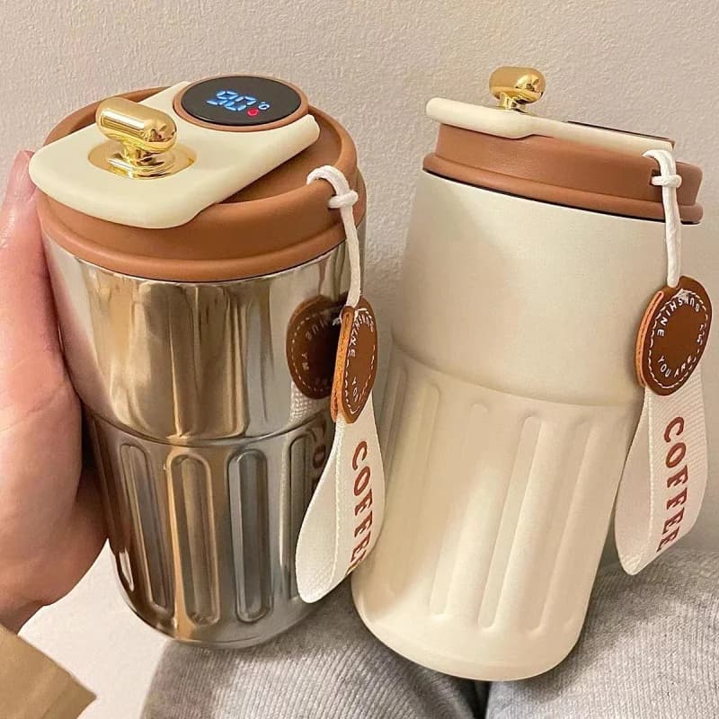 ขวดเก็บอุณหภูมิ 450ml พร้อมหน้าจอแสดงอุณหภูมิ