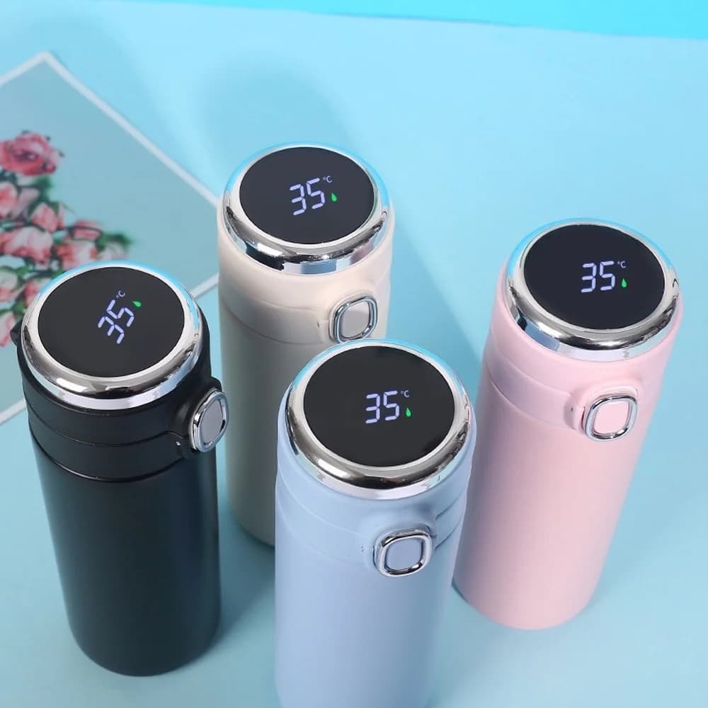 กระติกน้ำแสดงอุณหภูมิ 400ml