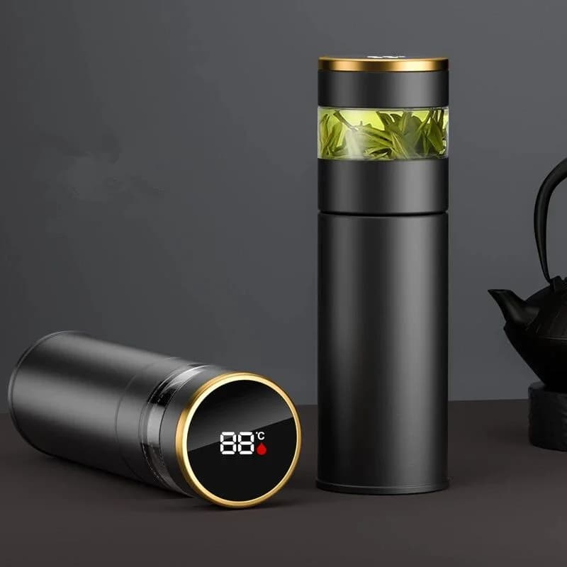 ขวดเก็บความร้อนพร้อมที่กรองชา 450ml