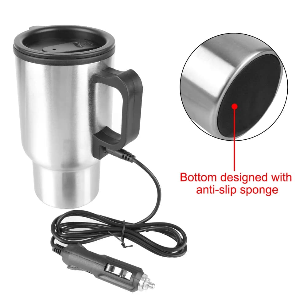 กาต้มน้ำไฟฟ้าในรถ 450ml 12V